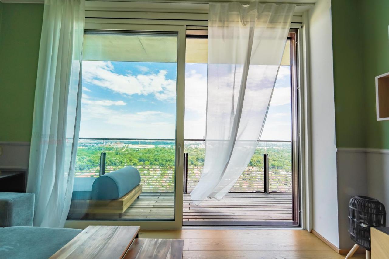 Triiiple 7Heaven - Amazing View On Top Floor With Rooftop Pool Viena Exterior foto